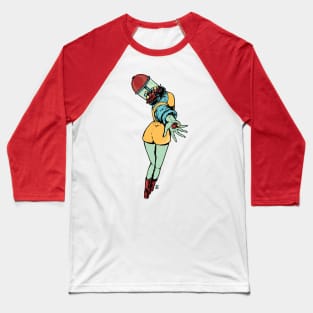 Vintage Gumball Girl Baseball T-Shirt